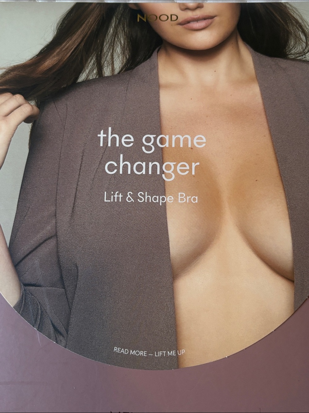 The Game Changer Lift & Shape Bra — Mauve/Taupe